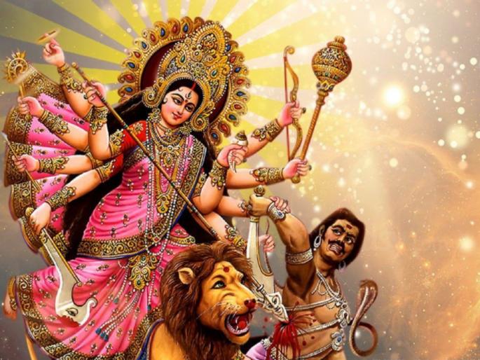 Shakambhari Navratri 2024: Mahishasur Mardini Stotra and Meaning; Shakambhari Navratri Upasana Part-6 | Shakambhari Navratri 2024: महिषासुर मर्दिनी स्तोत्र आणि भावार्थ; शाकंभरी नवरात्र उपासना भाग-६ Shakambhari Navratri 2024: Mahishasur Mardini Stotra and Meaning; Shakambhari Navratri Upasana Part-6 | Shakambhari Navratri 2024: महिषासुर मर्दिनी स्तोत्र आणि भावार्थ; शाकंभरी नवरात्र उपासना भाग-६