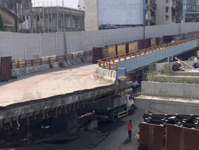 Gokhale Bridge flyover misalignment dont need to break burfiwala bridges slab can be raised by technique | Gokhale Bridge flyover misalignment: बर्फीवाला पूल तोडण्याची गरज नाही; पुलाचा स्लॅब तंत्राद्वारे उंचावणे शक्य Gokhale Bridge flyover misalignment dont need to break burfiwala bridges slab can be raised by technique | Gokhale Bridge flyover misalignment: बर्फीवाला पूल तोडण्याची गरज नाही; पुलाचा स्लॅब तंत्राद्वारे उंचावणे शक्य