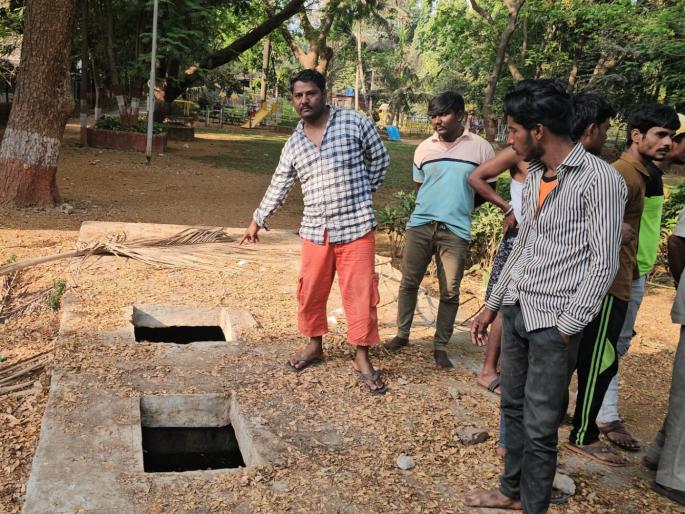 Siblings die by drowning in tank Park Supervisor Arrested Plastic was thrown on the open tank | टाकीत बुडून भावंडांचा मृत्यू; उद्यान सुपरवायझरला अटक; उघड्या टाकीवर टाकले होते प्लास्टिक!