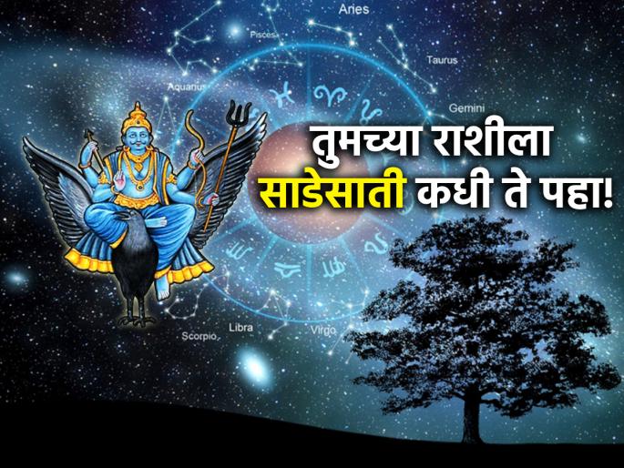 Sade Sati 2025: For which zodiac sign will Sade Sati begin and when will it end; Take a brief overview! | Sade Sati 2025: कोणत्या राशीची साडेसाती सुरु होणार आणि कोणाची कधी संपणार; घ्या थोडक्यात आढावा! Sade Sati 2025: For which zodiac sign will Sade Sati begin and when will it end; Take a brief overview! | Sade Sati 2025: कोणत्या राशीची साडेसाती सुरु होणार आणि कोणाची कधी संपणार; घ्या थोडक्यात आढावा!