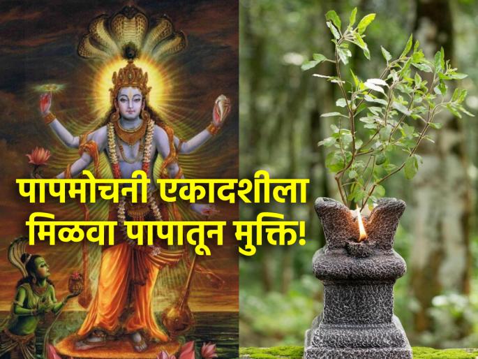 Papmochani Ekadashi 2025: Papmochani Ekadashi that resolves all sins before the start of the Hindu New Year! | Papmochani Ekadashi 2025: हिंदू नवे वर्ष सुरू होण्याआधी सर्व पापांचे निराकरण करणारी पापमोचनी एकादशी! Papmochani Ekadashi 2025: Papmochani Ekadashi that resolves all sins before the start of the Hindu New Year! | Papmochani Ekadashi 2025: हिंदू नवे वर्ष सुरू होण्याआधी सर्व पापांचे निराकरण करणारी पापमोचनी एकादशी!