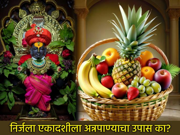 Nirjala Ekadashi 2025: Why is there a rule that not only should you not eat on Nirjala Ekadashi, but you should not even drink water? | Nirjala Ekadashi 2025 Vrat: निर्जला एकादशीला खाणे तर दूरच, पण पाणीही पिऊ नये, असा नियम का? Nirjala Ekadashi 2025: Why is there a rule that not only should you not eat on Nirjala Ekadashi, but you should not even drink water? | Nirjala Ekadashi 2025 Vrat: निर्जला एकादशीला खाणे तर दूरच, पण पाणीही पिऊ नये, असा नियम का?