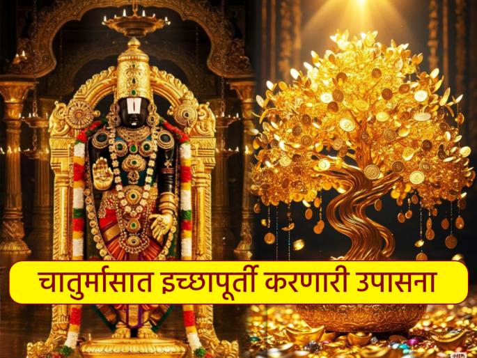 Chaturmas 2025: This hymn recited in just two minutes will provide immense benefits during Chaturmas! | Chaturmas 2025: फक्त २ मिनिटात म्हणून होणारे 'हे' स्तोत्र चातुर्मासात देईल बक्कळ लाभ! Chaturmas 2025: This hymn recited in just two minutes will provide immense benefits during Chaturmas! | Chaturmas 2025: फक्त २ मिनिटात म्हणून होणारे 'हे' स्तोत्र चातुर्मासात देईल बक्कळ लाभ!