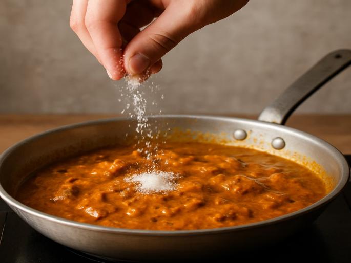 Cooking Tips: The amount of salt in vegetables is important, as is the time to add salt; the vegetables will be more delicious! | भाजीत मीठ घालण्याची योग्य वेळ कोणती? चुकीच्या वेळी मीठ घातलं तरी बिघडते भाजीची चव..