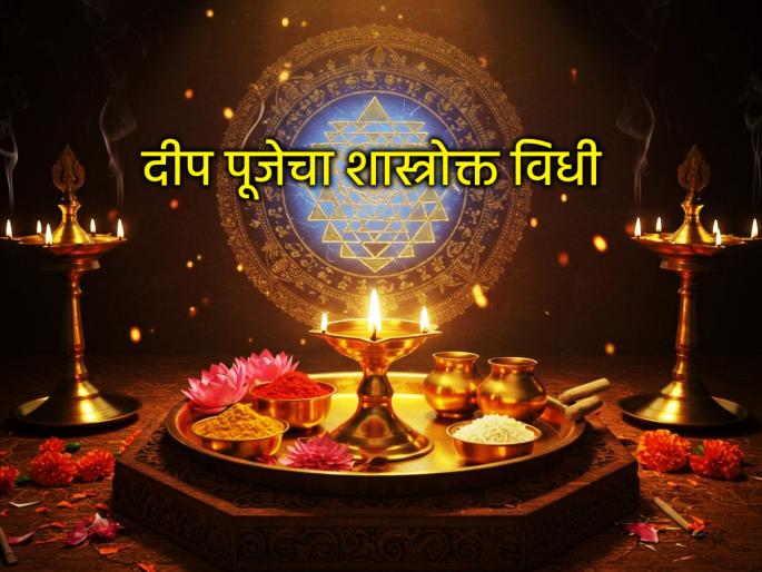 Deep Amavasya 2025: Light lamps on Deep Amavasya and perform 'this' scriptural worship and aarti! | Deep Amavasya 2025: दीप पूजन शास्त्रोक्त विधीने कसे करावे आणि दिव्यांची कोणती आरती म्हणावी जाणून घ्या Deep Amavasya 2025: Light lamps on Deep Amavasya and perform 'this' scriptural worship and aarti! | Deep Amavasya 2025: दीप पूजन शास्त्रोक्त विधीने कसे करावे आणि दिव्यांची कोणती आरती म्हणावी जाणून घ्या