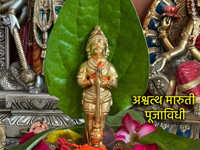 Shravan Shanivar 2025: How to perform Ashwath Maruti Puja on Saturday? Worship of Peepal tree is also important! | Shravan Shanivar 2025: शनिवारी कसे करावे अश्वत्थ मारुती पूजन? पिंपळाच्या झाडाचीही पूजा महत्त्वाची! Shravan Shanivar 2025: How to perform Ashwath Maruti Puja on Saturday? Worship of Peepal tree is also important! | Shravan Shanivar 2025: शनिवारी कसे करावे अश्वत्थ मारुती पूजन? पिंपळाच्या झाडाचीही पूजा महत्त्वाची!