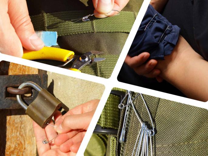 Have you ever used a safety pin for these 5 things? If not, try it! | साडीच्या पदराला तर सेप्टीपिन लावतोच, पण ‘या’ ५ कामांसाठी तुम्ही सेप्टीपिन कधी वापरली का? नसेल तर पाहा..