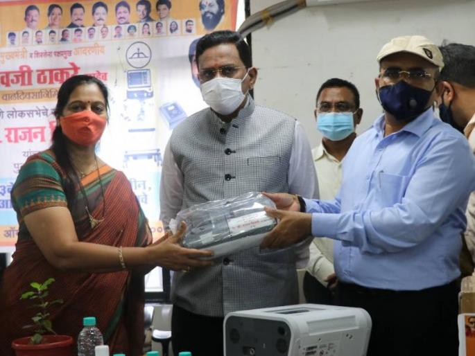 istribution of ventilator nebulizer machine and oxygen concentrator at Hospital | कोविड रुग्णालयात व्हेंटिलेटर, बिपअप व नेब्युलायझर मशीन आणि ऑक्सिजन कॉन्संट्रेटरचे वाटप istribution of ventilator nebulizer machine and oxygen concentrator at Hospital | कोविड रुग्णालयात व्हेंटिलेटर, बिपअप व नेब्युलायझर मशीन आणि ऑक्सिजन कॉन्संट्रेटरचे वाटप