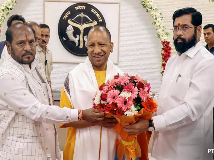 Revived Pride Of Our Faith Eknath Shinde Meets Yogi Adityanath In UP | आदित्यनाथांनी आमच्या आस्थेचा अभिमान पुनरुज्जीवित केला; अयोध्या भेटीदरम्यान मुख्यमंत्र्यांचे काैतुकोद्गार Revived Pride Of Our Faith Eknath Shinde Meets Yogi Adityanath In UP | आदित्यनाथांनी आमच्या आस्थेचा अभिमान पुनरुज्जीवित केला; अयोध्या भेटीदरम्यान मुख्यमंत्र्यांचे काैतुकोद्गार