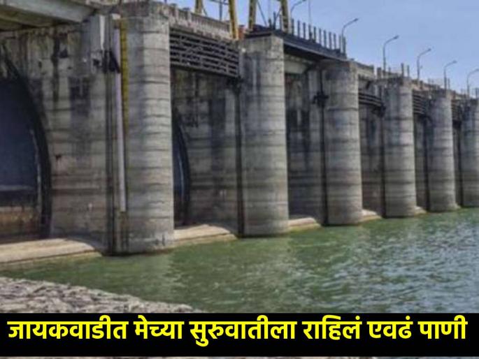 Jayakwadi Dam: How much water is left in Jayakwadi at the beginning of May? find out | Jayakwadi Dam: मेच्या सुरुवातीला जायकवाडीत किती पाणी उरलंय? जाणून घ्या Jayakwadi Dam: How much water is left in Jayakwadi at the beginning of May? find out | Jayakwadi Dam: मेच्या सुरुवातीला जायकवाडीत किती पाणी उरलंय? जाणून घ्या