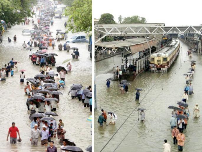 Mumbai did not learn anything from 26 july 2005 mithi river floods | २६ जुलै २००५ : ‘मिठी’ कोपली, मुंबई बुडाली, माणसं मेली; पण १५ वर्षांत परिस्थिती नाही सुधारली! Mumbai did not learn anything from 26 july 2005 mithi river floods | २६ जुलै २००५ : ‘मिठी’ कोपली, मुंबई बुडाली, माणसं मेली; पण १५ वर्षांत परिस्थिती नाही सुधारली!