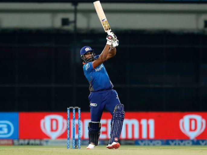 IPL 2021 MI vs CSK Pollards not out 87 helps Mumbai win by four wickets | IPL 2021, MI vs CSK, Live: पोलार्डच्या रौद्ररुपात चेन्नईचा धुव्वा! रोमांचक सामन्यात मुंबई इंडियन्सचा ४ विकेट्सनं विजय