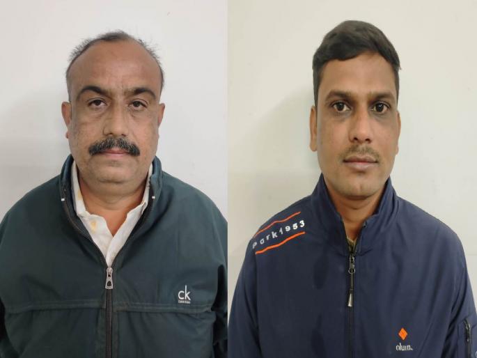 Constable will wanted with a bribe taking sub inspector of police in Dhule | धुळ्यात लाचखोर पोलिस उपनिरीक्षकासह हवालदार गजाआड Constable will wanted with a bribe taking sub inspector of police in Dhule | धुळ्यात लाचखोर पोलिस उपनिरीक्षकासह हवालदार गजाआड