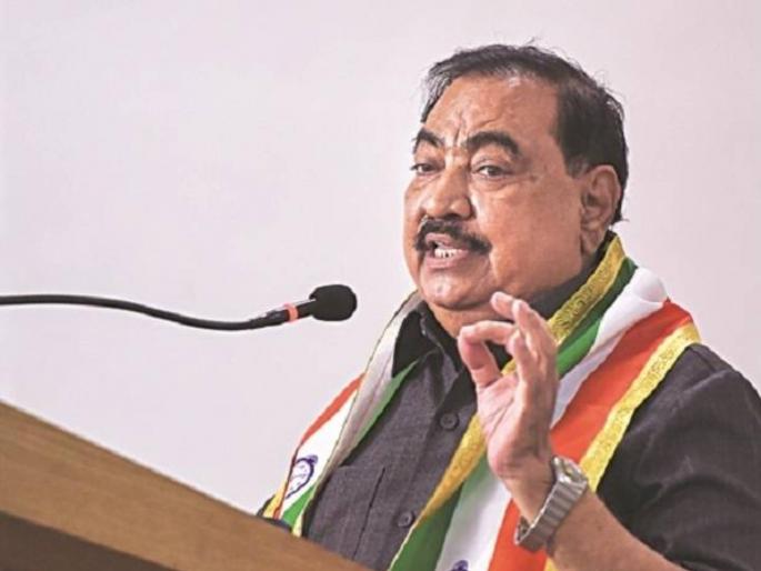 ncp leader eknath khadse cancelled press conference due to health issue | एकनाथ खडसे यांची प्रकृती खालावली; आज होणारी पत्रकार परिषद रद्द ncp leader eknath khadse cancelled press conference due to health issue | एकनाथ खडसे यांची प्रकृती खालावली; आज होणारी पत्रकार परिषद रद्द