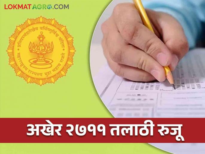 Talathi Bharti 2024 : Recruitment process of Talathi posts is now in final stage New 2711 Talathi will join in the state | Talathi Bharti 2024 : तलाठी पदांची नियुक्ती प्रक्रिया अंतिम टप्प्यात राज्यात नवीन २७११ तलाठी रुजू Talathi Bharti 2024 : Recruitment process of Talathi posts is now in final stage New 2711 Talathi will join in the state | Talathi Bharti 2024 : तलाठी पदांची नियुक्ती प्रक्रिया अंतिम टप्प्यात राज्यात नवीन २७११ तलाठी रुजू