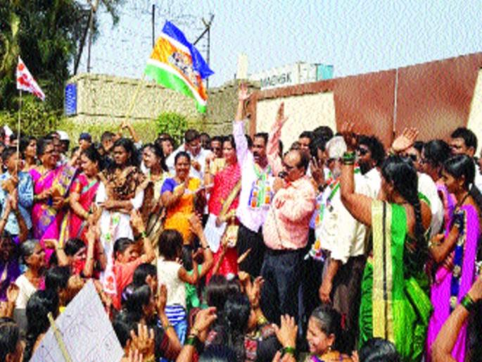 The agitation for the rights of the workers, the management of all the cargo management, reduced the number of workers to 131 workers | कामगारांच्या हक्कासाठी आंदोलन, आॅल कार्गोच्या व्यवस्थापनाने १३१ कामगारांना केले कमी The agitation for the rights of the workers, the management of all the cargo management, reduced the number of workers to 131 workers | कामगारांच्या हक्कासाठी आंदोलन, आॅल कार्गोच्या व्यवस्थापनाने १३१ कामगारांना केले कमी