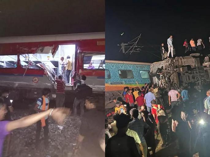 Coromandel Express Accident: Scary! Coromandel Express crash death toll rises, 50 dead, 350 injured | Coromandel Express Accident: भयावह! कोरोमंडल एक्सप्रेस अपघातातील मृतांचा आकडा वाढला, ५० जणांचा मृत्यू, ३५० जखमी Coromandel Express Accident: Scary! Coromandel Express crash death toll rises, 50 dead, 350 injured | Coromandel Express Accident: भयावह! कोरोमंडल एक्सप्रेस अपघातातील मृतांचा आकडा वाढला, ५० जणांचा मृत्यू, ३५० जखमी