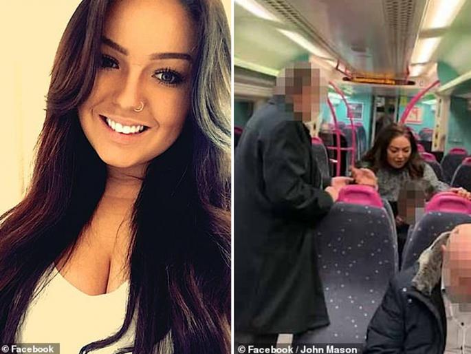Video : Drunk' woman, 24, arrested for sexually assaulting male train passengers | Video : दारू पिऊन तरूणीचा रेल्वेत धिंगाणा, एका पुरूषाच्या मांडीवर जाऊन बसली अन्.... Video : Drunk' woman, 24, arrested for sexually assaulting male train passengers | Video : दारू पिऊन तरूणीचा रेल्वेत धिंगाणा, एका पुरूषाच्या मांडीवर जाऊन बसली अन्....