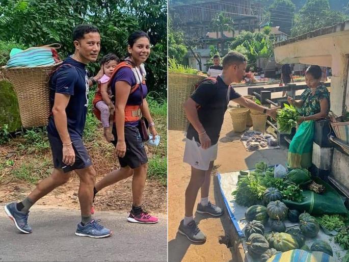 Meet This IAS officer from Meghalaya who walks 10 km for vegetables | 'हा' IAS अधिकारी १० किलोमीटर पायी चालत जाऊन खरेदी करतो भाजी, कारण वाचून व्हाल त्याचे फॅन! Meet This IAS officer from Meghalaya who walks 10 km for vegetables | 'हा' IAS अधिकारी १० किलोमीटर पायी चालत जाऊन खरेदी करतो भाजी, कारण वाचून व्हाल त्याचे फॅन!