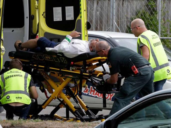 Many people killed in mass shooting at mosque in New Zealand city of Christchurch | न्यूझीलंडमध्ये मशिदीतल्या गोळीबारात 6 जणांचा मृत्यू, बांगलादेशची टीम सुदैवानं थोडक्यात बचावली Many people killed in mass shooting at mosque in New Zealand city of Christchurch | न्यूझीलंडमध्ये मशिदीतल्या गोळीबारात 6 जणांचा मृत्यू, बांगलादेशची टीम सुदैवानं थोडक्यात बचावली