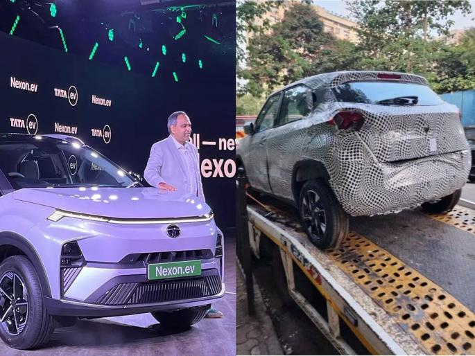 Wait a minute! Will Tata Punch EV offer more range than Nexon that is 500 plus? The director of the company did the 'leak'. | जरा थांबा! टाटा पंच ईव्ही नेक्सॉनपेक्षा जास्त रेंज देणार? कंपनीच्या डायरेक्टरनीच केली 'लीक' Wait a minute! Will Tata Punch EV offer more range than Nexon that is 500 plus? The director of the company did the 'leak'. | जरा थांबा! टाटा पंच ईव्ही नेक्सॉनपेक्षा जास्त रेंज देणार? कंपनीच्या डायरेक्टरनीच केली 'लीक'