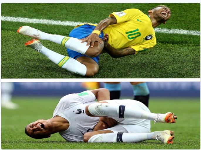 FIFA Football World Cup 2018: Neemar says, you have to act as a play on the field | FIFA Football World Cup 2018 : नेयमार म्हणतो, मैदानात तुम्हाला अभिनय पण करायला हवा FIFA Football World Cup 2018: Neemar says, you have to act as a play on the field | FIFA Football World Cup 2018 : नेयमार म्हणतो, मैदानात तुम्हाला अभिनय पण करायला हवा