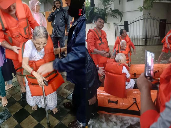 Nagpur Flood: 140 people evacuated safely in Nagpur; Holidays announced for schools, colleges | Nagpur Rain: नागपुरात १४० लोकांना सुरक्षित बाहेर काढले; शाळा, महाविद्यालयांना सुट्टी जाहीर Nagpur Flood: 140 people evacuated safely in Nagpur; Holidays announced for schools, colleges | Nagpur Rain: नागपुरात १४० लोकांना सुरक्षित बाहेर काढले; शाळा, महाविद्यालयांना सुट्टी जाहीर