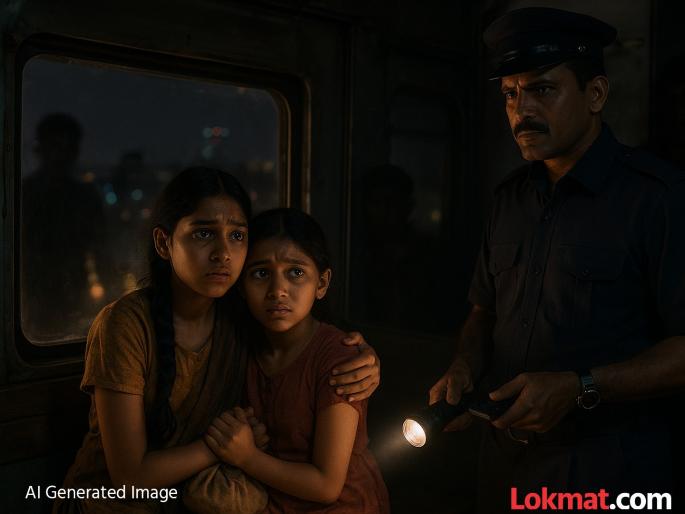 Girls left for Mumbai by train without informing their parents, but due to the vigilance of TC, they were taken into custody by RPF | घर सोडले, गाव सोडले अन् निघाल्या थेट मुंबईकडे; टीसीच्या सतर्कतेमुळे 'त्या' दोघी सुखरूप बचावल्या