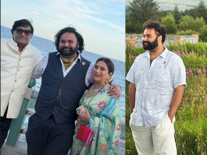 ashok saraf and nivedita saraf slaying cannes look their son aniket saraf also joined in france | अशोक सराफ यांचा मुलगा अनिकेतही कान्समध्ये पोहोचला, आईचा फोटो शेअर करत म्हणाला... ashok saraf and nivedita saraf slaying cannes look their son aniket saraf also joined in france | अशोक सराफ यांचा मुलगा अनिकेतही कान्समध्ये पोहोचला, आईचा फोटो शेअर करत म्हणाला...