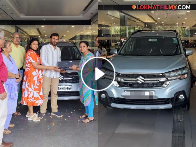 marathi actor laxmi niwas serial fame nikhil rajeshirke buy new car shared video with fans | मालिकाविश्वातील लोकप्रिय अभिनेत्याने घेतली नवीन गाडी; कुटुंबासह केली पूजा, किंमत ऐकून थक्क व्हाल marathi actor laxmi niwas serial fame nikhil rajeshirke buy new car shared video with fans | मालिकाविश्वातील लोकप्रिय अभिनेत्याने घेतली नवीन गाडी; कुटुंबासह केली पूजा, किंमत ऐकून थक्क व्हाल