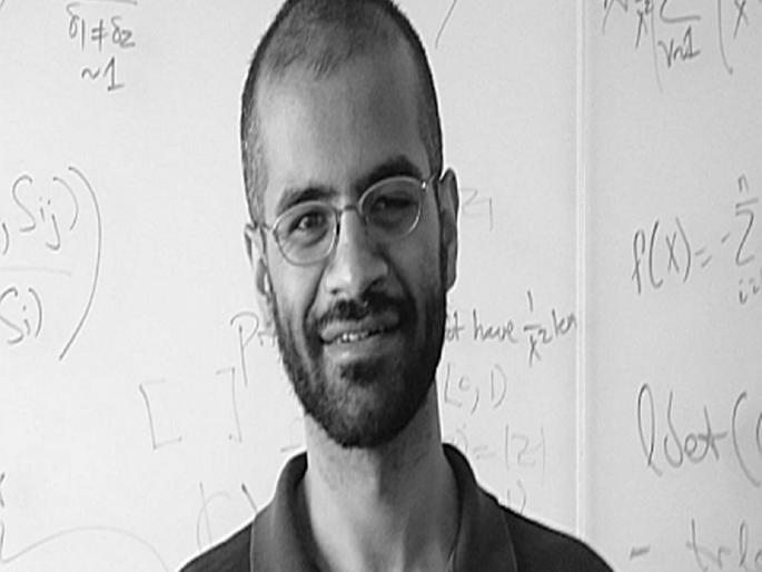 Indian mathematician Nikhil Srivastava named joint winner of Michael and Sheila Held Prize | भारताच्या शीरपेचात मानाचा तुरा; गणितज्ज्ञ निखिल श्रीवास्तव यांचा मायकल अँड शीला हेल्ड पुरस्कारानं सन्मान Indian mathematician Nikhil Srivastava named joint winner of Michael and Sheila Held Prize | भारताच्या शीरपेचात मानाचा तुरा; गणितज्ज्ञ निखिल श्रीवास्तव यांचा मायकल अँड शीला हेल्ड पुरस्कारानं सन्मान