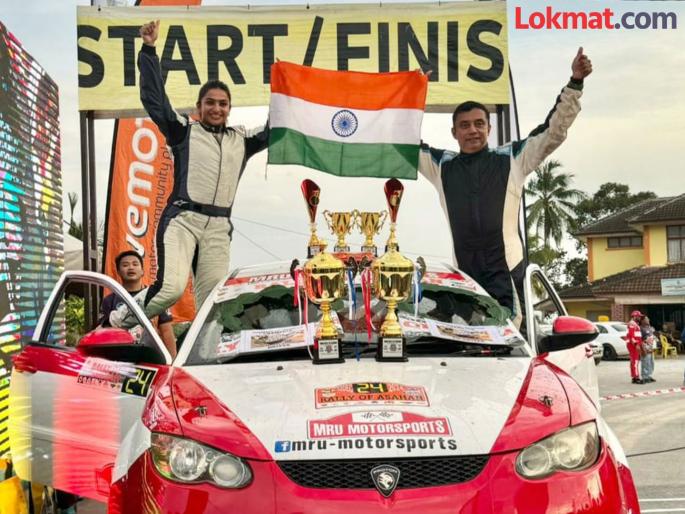 Pune's Nikita Takle wins first prize in Malaysia Championship Rally | पुण्याच्या निकिता टकलेने मलेशिया चॅम्पियनशिप रॅलीचे पटकावले प्रथम पारितोषिक Pune's Nikita Takle wins first prize in Malaysia Championship Rally | पुण्याच्या निकिता टकलेने मलेशिया चॅम्पियनशिप रॅलीचे पटकावले प्रथम पारितोषिक