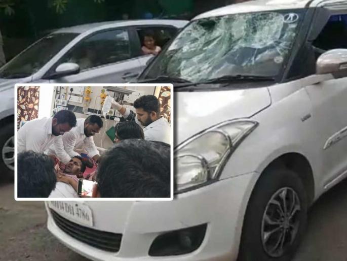 Attack on newly elected MP Nilesh Lanke supporter Rahul Zaware Incident near Parner Ahmednagar | खासदार निलेश लंके यांचे समर्थक राहुल झावरे यांच्यावर पारनेरमध्ये प्राणघातक हल्ला Attack on newly elected MP Nilesh Lanke supporter Rahul Zaware Incident near Parner Ahmednagar | खासदार निलेश लंके यांचे समर्थक राहुल झावरे यांच्यावर पारनेरमध्ये प्राणघातक हल्ला