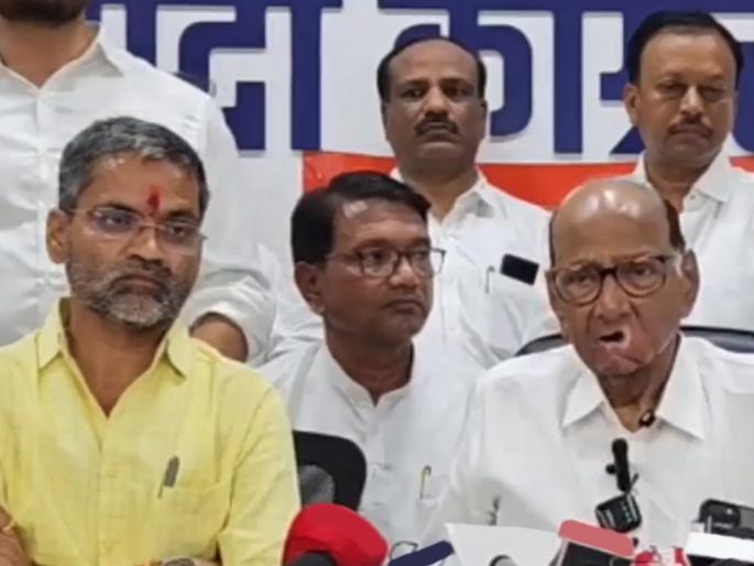 ncp mla nilesh lanke Avoided joining the sharad pawar party but gave a clear signal | पवारसाहेब देतील तो आदेश अंतिम: पक्षप्रवेश टाळला, पण निलेश लंकेंनी दिले स्पष्ट संकेत! ncp mla nilesh lanke Avoided joining the sharad pawar party but gave a clear signal | पवारसाहेब देतील तो आदेश अंतिम: पक्षप्रवेश टाळला, पण निलेश लंकेंनी दिले स्पष्ट संकेत!