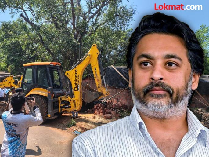 MLA Nilesh Rane took action with a bulldozer after declaring Pakistan Zindabad | सामन्यादरम्यान पाकिस्तान झिंदाबादच्या घोषणा, निलेश राणेंनी चालवला बुलडोझर; म्हणाले... MLA Nilesh Rane took action with a bulldozer after declaring Pakistan Zindabad | सामन्यादरम्यान पाकिस्तान झिंदाबादच्या घोषणा, निलेश राणेंनी चालवला बुलडोझर; म्हणाले...
