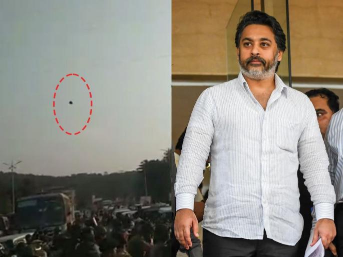 Big news! Stone pelting on Nilesh Rane's car in front of Bhaskar Jadhav's office Chiplun news | मोठी बातमी! निलेश राणे यांच्या गाडीवर दगडफेक; भास्कर जाधवांच्या कार्यालयासमोर राडा