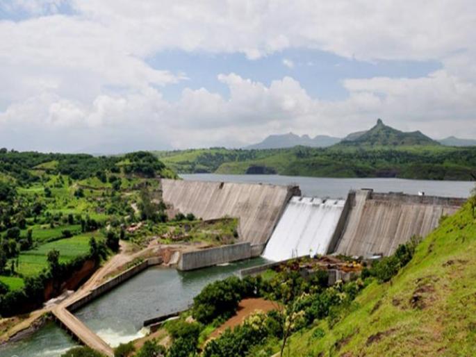 Eight thousand cusecs of water was released from Nilwande dam | निळवंडे धरणातून आठ हजार क्युसेकने पाणी सोडले Eight thousand cusecs of water was released from Nilwande dam | निळवंडे धरणातून आठ हजार क्युसेकने पाणी सोडले