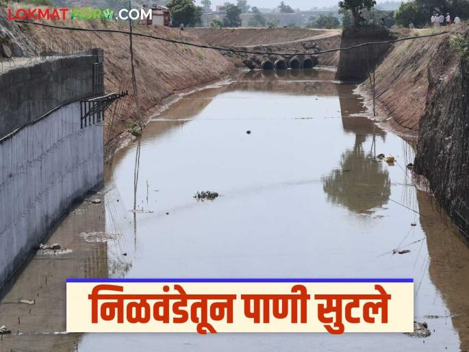 Nilwande Dam : First summer cycle of irrigation for agriculture from Nilwande Dam start | Nilwande Dam : निळवंडे धरणातून शेतीसाठी सिंचनाचे पहिले उन्हाळी आवर्तन सुरू Nilwande Dam : First summer cycle of irrigation for agriculture from Nilwande Dam start | Nilwande Dam : निळवंडे धरणातून शेतीसाठी सिंचनाचे पहिले उन्हाळी आवर्तन सुरू