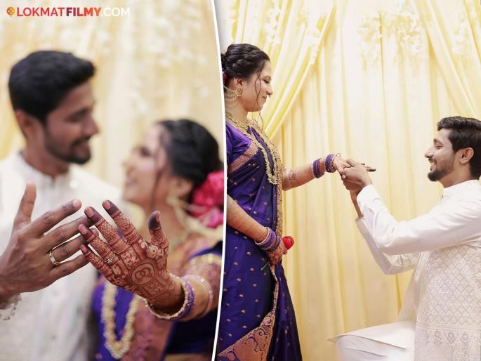 maharashtrachi hasyajatra fame actor nimish kulkarni engagement with komal bhaskar share photo with fans  | 'महाराष्ट्राची हास्यजत्रा' फेम निमिषने केला साखरपुडा, होणाऱ्या बायकोचा मनोरंजन विश्वाशी खास संबंध