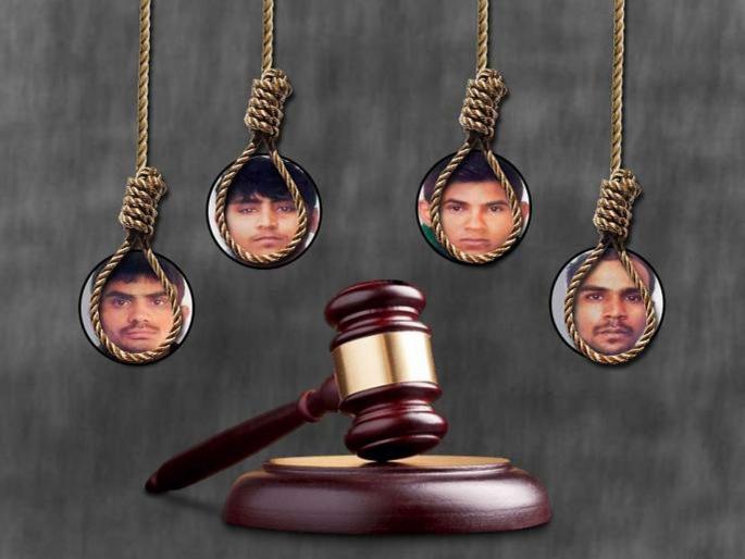 Finally justice done! All four criminals of Nirbhaya were hanged in Tihar jail BKP | Nirbhaya Case: अखेर न्याय झाला! निर्भयाच्या चारही गुन्हेगारांना पहाटे तिहार कारागृहात फाशी  Finally justice done! All four criminals of Nirbhaya were hanged in Tihar jail BKP | Nirbhaya Case: अखेर न्याय झाला! निर्भयाच्या चारही गुन्हेगारांना पहाटे तिहार कारागृहात फाशी