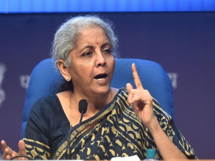 Stalin government changed the symbol of '₹', Nirmala Sitharaman furious says This is a dangerous mentality | "ही तर घातक मानसिकता...!" स्टॅलिन सरकारनं '₹' चं चिन्ह बदललं, निर्मला सीतारमण भडकल्या Stalin government changed the symbol of '₹', Nirmala Sitharaman furious says This is a dangerous mentality | "ही तर घातक मानसिकता...!" स्टॅलिन सरकारनं '₹' चं चिन्ह बदललं, निर्मला सीतारमण भडकल्या
