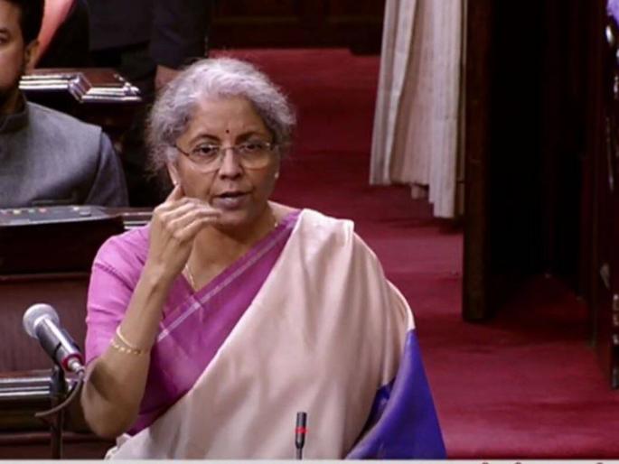 Loans sanctioned under Mudra Yojana more than Rupees 27000 crores Who takes Mudra Yojana Damads nirmala sitharaman budger 2021 | Rajya Sabha : मुद्रा योजनेअंतर्गत कर्ज कोण घेतं, 'जावई' का?; निर्मला सीतारामन यांचा हल्लाबोल Loans sanctioned under Mudra Yojana more than Rupees 27000 crores Who takes Mudra Yojana Damads nirmala sitharaman budger 2021 | Rajya Sabha : मुद्रा योजनेअंतर्गत कर्ज कोण घेतं, 'जावई' का?; निर्मला सीतारामन यांचा हल्लाबोल