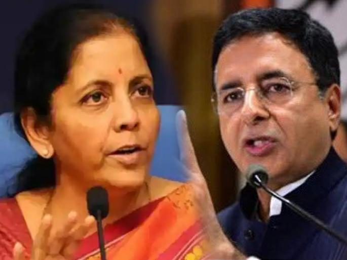 Budget 2022 Indian Cryptocurrency Digital Rupee Congress Randeep Surjewala asks tricky question to Finance Minister Nirmala Sitharaman | Budget 2022 Indian Cryptocurrency Digital Rupee: "अर्थमंत्री मॅडम, एका प्रश्नाचं उत्तर द्या..."; काँग्रेसच्या रणदीप सुरजेवालांनी निर्मला सीतारामन यांना विचारला कात्रीत पकडणारा सवाल Budget 2022 Indian Cryptocurrency Digital Rupee Congress Randeep Surjewala asks tricky question to Finance Minister Nirmala Sitharaman | Budget 2022 Indian Cryptocurrency Digital Rupee: "अर्थमंत्री मॅडम, एका प्रश्नाचं उत्तर द्या..."; काँग्रेसच्या रणदीप सुरजेवालांनी निर्मला सीतारामन यांना विचारला कात्रीत पकडणारा सवाल