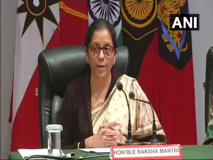 Pakistan will have to pay for misadventure says defence minister nirmala sitharaman | सुंजवां हल्ल्याची किंमत पाकिस्तानला चुकवावी लागणार - निर्मला सीतारमण Pakistan will have to pay for misadventure says defence minister nirmala sitharaman | सुंजवां हल्ल्याची किंमत पाकिस्तानला चुकवावी लागणार - निर्मला सीतारमण