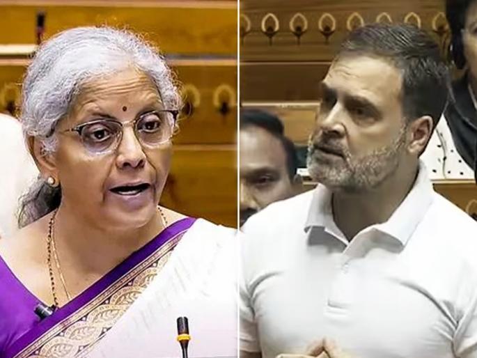 Union Finance Minister Nirmala Sitharaman replies to budget discussion in Lok Sabha, Target Congress | निर्मला सीतारामन यांनी लोकसभेत 'ती' यादीच वाचली; काँग्रेसला करून दिली जुनी आठवण Union Finance Minister Nirmala Sitharaman replies to budget discussion in Lok Sabha, Target Congress | निर्मला सीतारामन यांनी लोकसभेत 'ती' यादीच वाचली; काँग्रेसला करून दिली जुनी आठवण