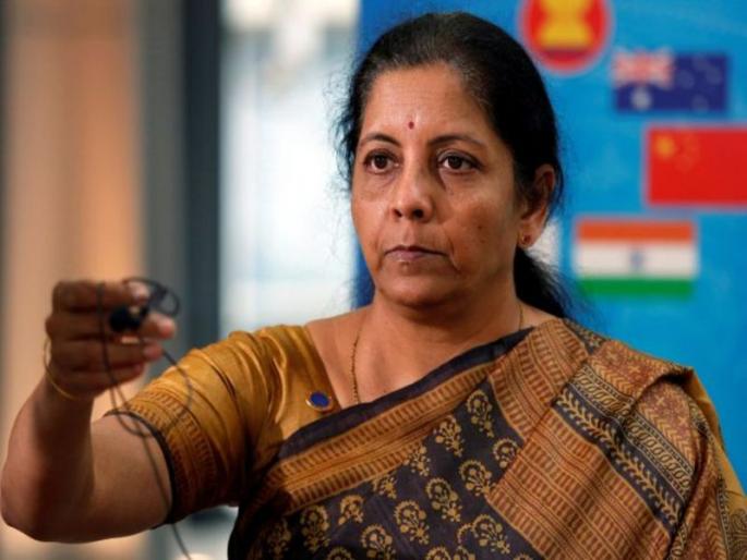 For Every AA Theres An RV says Defence Minister nirmala sitharaman takes dig At Congress | निर्मला सीतारामनांनी केलं रॉबर्ट वाड्रांचं नामकरण For Every AA Theres An RV says Defence Minister nirmala sitharaman takes dig At Congress | निर्मला सीतारामनांनी केलं रॉबर्ट वाड्रांचं नामकरण