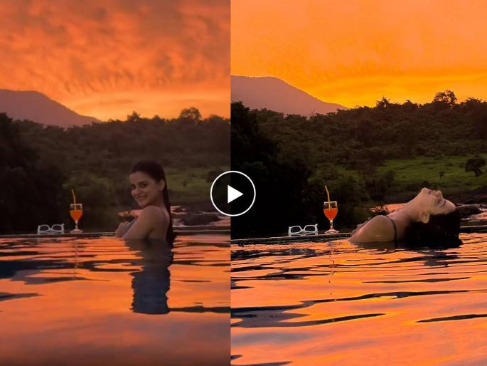 muramba fame reva aka nishani borule shared bold video of swimming pool | स्विमिंगपूलमध्ये बोल्ड झाली 'मुरांबा' फेम अभिनेत्री, शेअर केला सगळ्यात हॉट व्हिडीओ