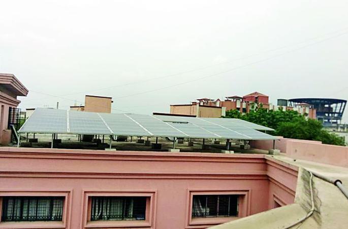 NIT Rs 24 lakh savings from solar energy | सौर ऊर्जेतून नासुप्रची २४ लाखांची बचत NIT Rs 24 lakh savings from solar energy | सौर ऊर्जेतून नासुप्रची २४ लाखांची बचत