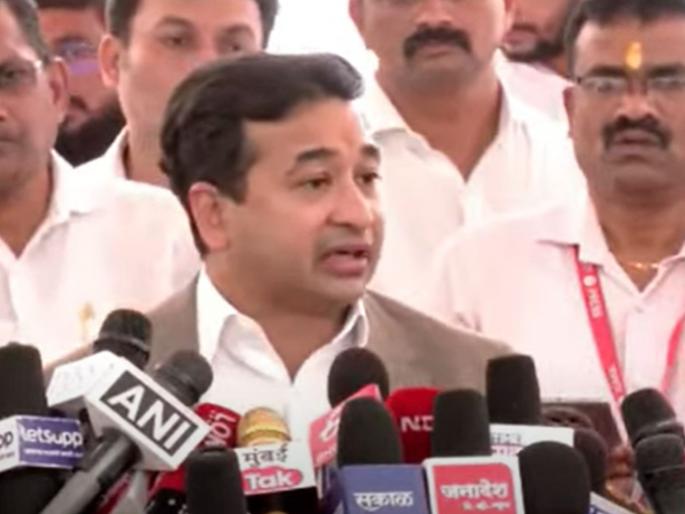 "BJP is not against Muslims in general, we are only against 'those' Muslims...", Nitesh Rane's statement | "भाजपा सरसकट मुस्लिमांच्या विरोधात नाही, आमचा केवळ ‘त्या’ मुस्लिमांना विरोध…’’, नितेश राणेंचं विधान "BJP is not against Muslims in general, we are only against 'those' Muslims...", Nitesh Rane's statement | "भाजपा सरसकट मुस्लिमांच्या विरोधात नाही, आमचा केवळ ‘त्या’ मुस्लिमांना विरोध…’’, नितेश राणेंचं विधान