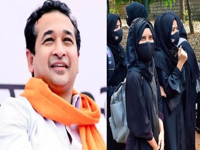 Ban those wearing burqas coming to board examination centers; Minister Nitesh Rane demands | बुरखा घालून परीक्षा केंद्रावर येणाऱ्यांना बंदी करा; मंत्री नितेश राणेंची मागणी Ban those wearing burqas coming to board examination centers; Minister Nitesh Rane demands | बुरखा घालून परीक्षा केंद्रावर येणाऱ्यांना बंदी करा; मंत्री नितेश राणेंची मागणी
